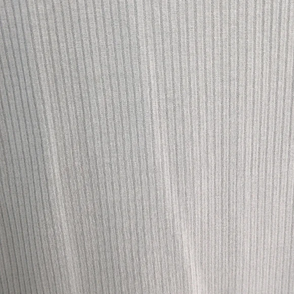 Casual Ribbed Short Sleeve Top in Sage - Picture 3 of 4